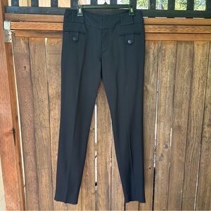 Dundup Made In Italy Classic Black Women's Trousers